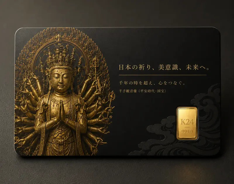 純金プレートOEM参考例3