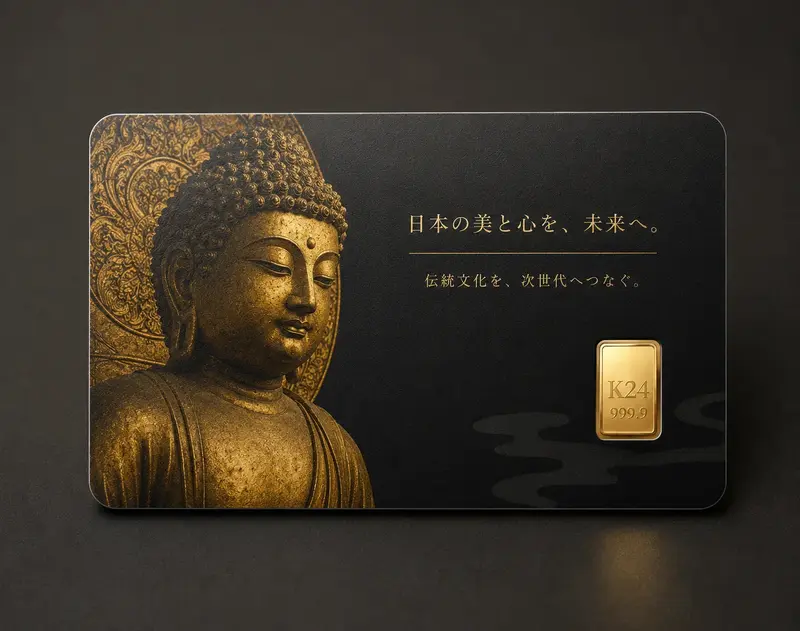 純金プレートOEM参考例8