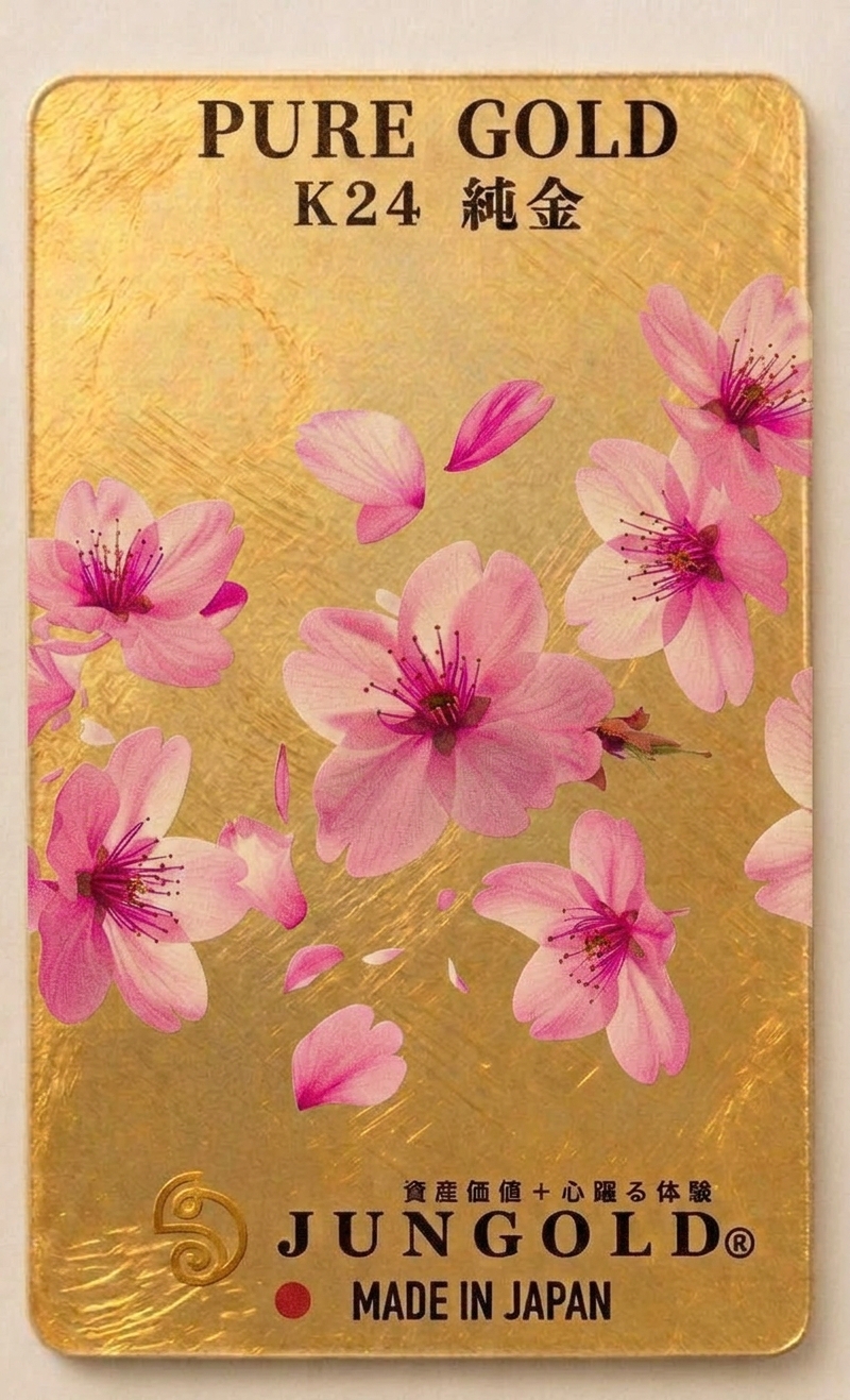 桜 純金カード