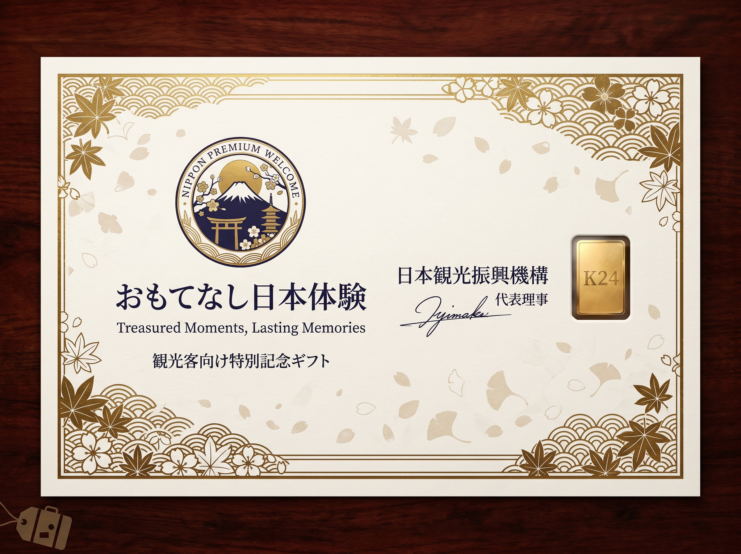 純金カード 法人向け卸売・OEM 1枚1,580円〜 | JUNGOLD